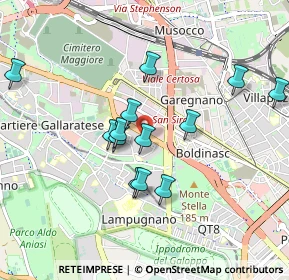 Mappa Via Venezuela, 20151 Milano MI, Italia (0.82615)