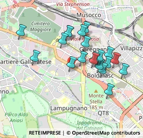 Mappa Via Venezuela, 20151 Milano MI, Italia (0.8245)
