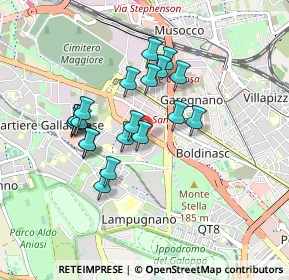 Mappa Via Venezuela, 20151 Milano MI, Italia (0.727)