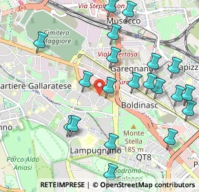 Mappa Via Venezuela, 20151 Milano MI, Italia (1.158)