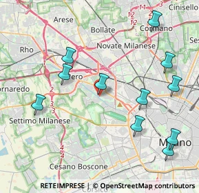 Mappa Centro Commerciale Bonola, 20151 Milano MI, Italia (4.60818)