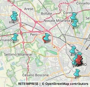 Mappa Centro Commerciale Bonola, 20151 Milano MI, Italia (6.09737)