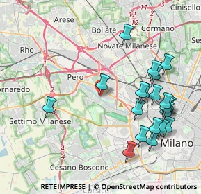 Mappa Centro Commerciale Bonola, 20151 Milano MI, Italia (4.425)