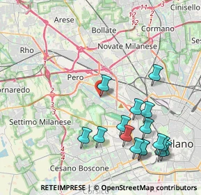 Mappa Centro Commerciale Bonola, 20151 Milano MI, Italia (4.655)