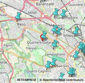 Mappa Centro Commerciale Bonola, 20151 Milano MI, Italia (2.888)