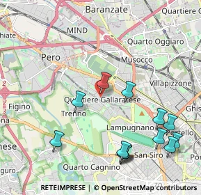 Mappa Centro Commerciale Bonola, 20151 Milano MI, Italia (2.39231)