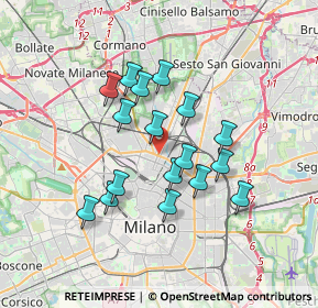 Mappa Marche, 20159 Milano MI, Italia (2.93824)