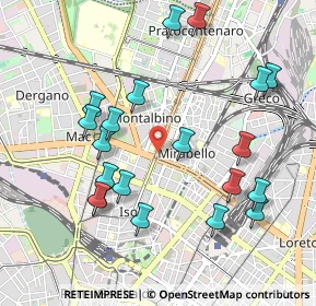 Mappa Marche, 20159 Milano MI, Italia (1.045)