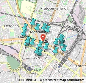Mappa Marche, 20159 Milano MI, Italia (0.7105)