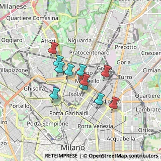 Mappa Marche, 20159 Milano MI, Italia (1.27636)