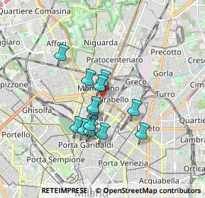 Mappa Marche, 20159 Milano MI, Italia (1.34846)