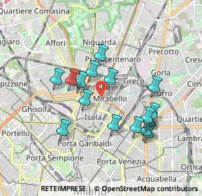 Mappa Marche, 20159 Milano MI, Italia (1.63125)