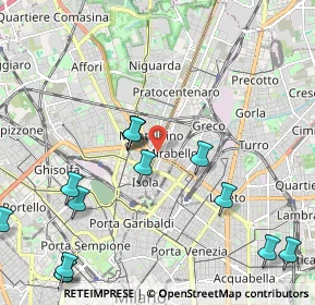 Mappa Marche, 20159 Milano MI, Italia (2.62429)