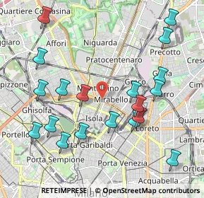 Mappa Marche, 20159 Milano MI, Italia (2.27263)
