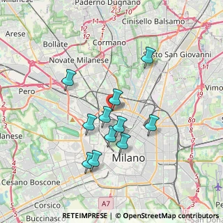 Mappa Via Privata Levico, 20158 Milano MI, Italia (3.1)