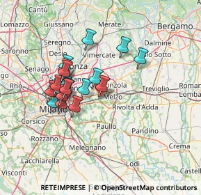 Mappa 20060 Vignate MI, Italia (11.70722)