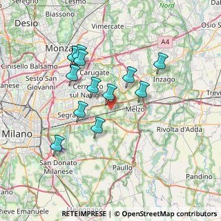 Mappa 20060 Vignate MI, Italia (6.63538)
