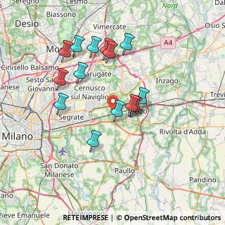 Mappa 20060 Vignate MI, Italia (6.60933)