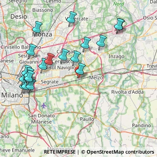 Mappa 20060 Vignate MI, Italia (9.6855)