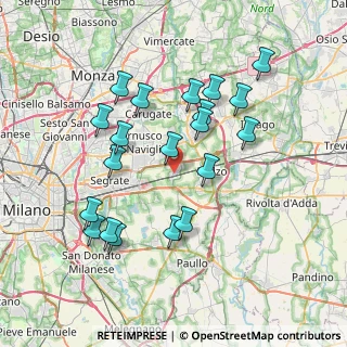 Mappa 20060 Vignate MI, Italia (7.326)