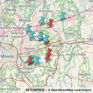 Mappa 20060 Vignate MI, Italia (6.75857)