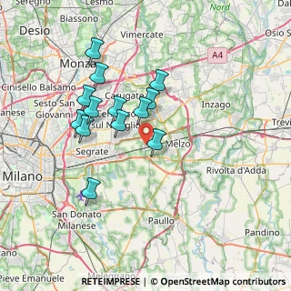 Mappa 20060 Vignate MI, Italia (6.40923)