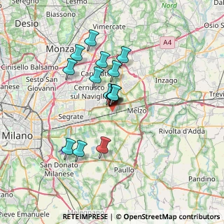 Mappa 20060 Vignate MI, Italia (5.41867)