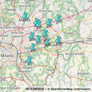 Mappa 20060 Vignate MI, Italia (6.35)