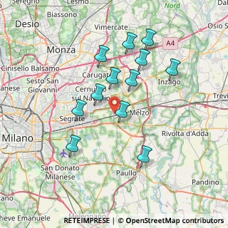 Mappa 20060 Vignate MI, Italia (6.70667)