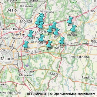 Mappa 20060 Vignate MI, Italia (6.70643)