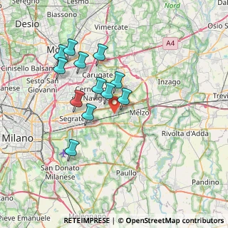 Mappa 20060 Vignate MI, Italia (6.48167)