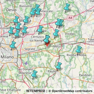 Mappa 20060 Vignate MI, Italia (9.95)