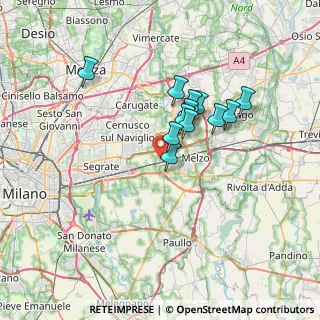 Mappa 20060 Vignate MI, Italia (5.29833)