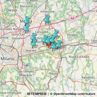Mappa 20060 Vignate MI, Italia (4.99545)