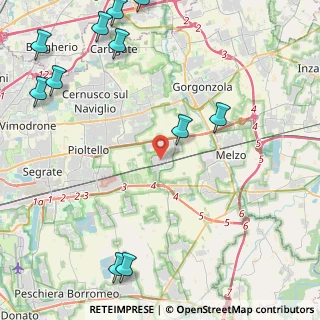 Mappa 20060 Vignate MI, Italia (6.5525)