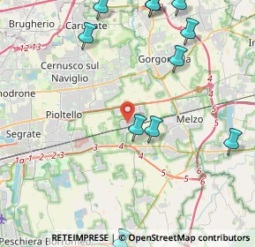 Mappa 20060 Vignate MI, Italia (5.39)