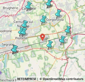 Mappa 20060 Vignate MI, Italia (4.59077)