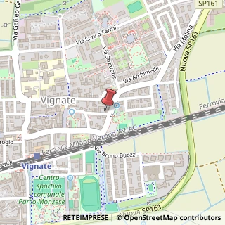 Mappa Via Guglielmo Marconi, 33, 20060 Vignate, Milano (Lombardia)