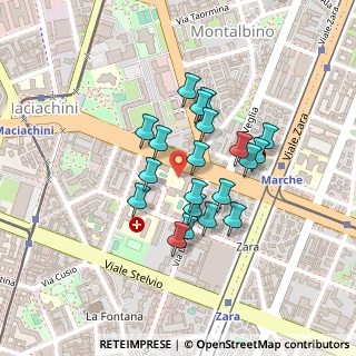 Mappa Viale Marche, 20159 Milano MI, Italia (0.1705)