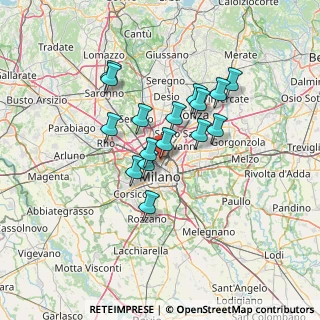 Mappa Viale Marche, 20159 Milano MI, Italia (10.72438)