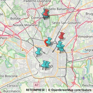 Mappa Viale Marche, 20159 Milano MI, Italia (3.58727)