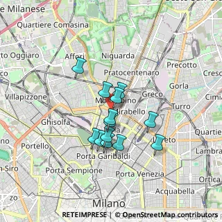 Mappa Viale Marche, 20159 Milano MI, Italia (1.28769)