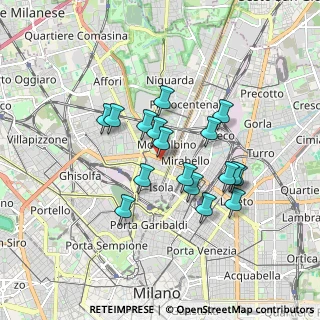 Mappa Viale Marche, 20159 Milano MI, Italia (1.45353)