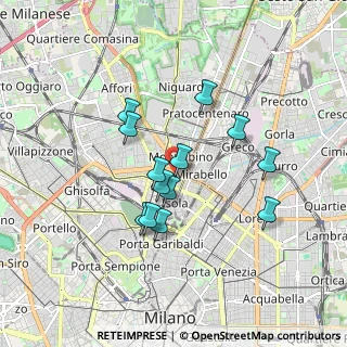 Mappa Viale Marche, 20159 Milano MI, Italia (1.45154)