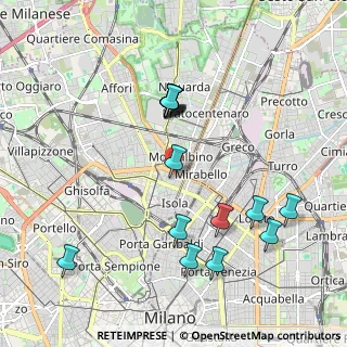 Mappa Viale Marche, 20159 Milano MI, Italia (1.97733)