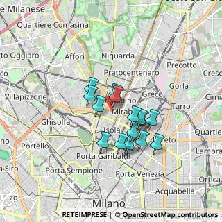 Mappa Viale Marche, 20159 Milano MI, Italia (1.31375)