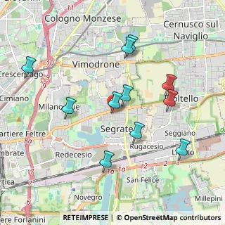 Mappa Via Giuseppe Garibaldi, 20090 Segrate MI, Italia (1.93)