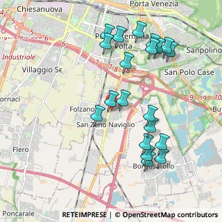 Mappa Via Giacomo Puccini, 25010 San Zeno Naviglio BS, Italia (2.108)