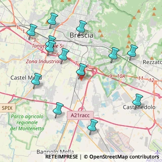 Mappa Via Giacomo Puccini, 25010 San Zeno Naviglio BS, Italia (4.73615)