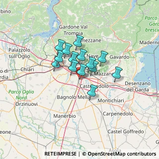 Mappa Via Giacomo Puccini, 25010 San Zeno Naviglio BS, Italia (8.75786)